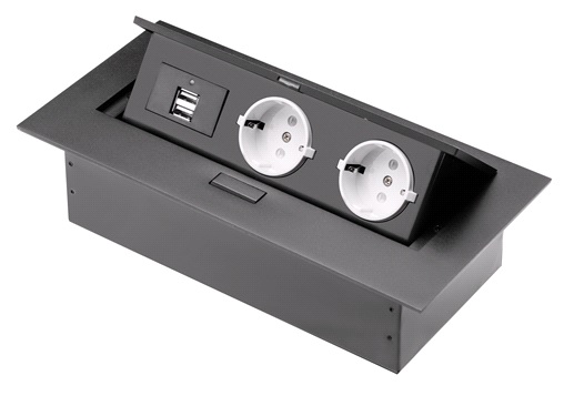    - 2x     Schucko, 2xUSB (AE-PBU02GS-20)